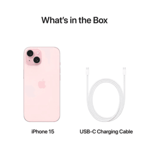 Apple iPhone 15 - Pink - (128GB - 256GB- 512GB ) - Single Sim - Image 4