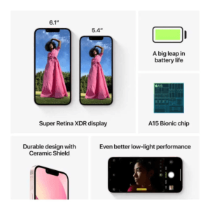 Apple iPhone 13 - Starlight - ( 128GB - 256GB - 512GB ) - Single sim - Image 6