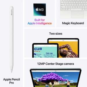 Apple iPad Air (2025) 13-inch M3 Chip , Touch iD ,WiFi, Space Gray . (128GB – 256GB – 512GB – 1TB ) - Image 5