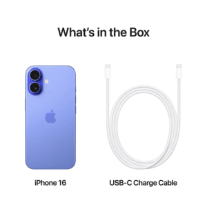 Apple iPhone 16 Smartphone, (128GB -256GB - 512GB) , Ultramarine - Image 7