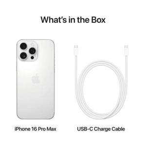 Apple iPhone 16 Pro Max (256GB - 512GB - 1TB) - White Titanium - Image 6