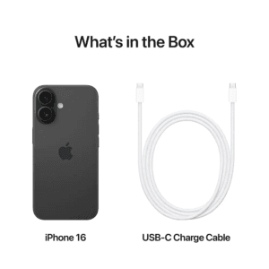 Apple iPhone 16 Smartphone, (128GB - 256GB - 512GB ) Black - Image 2