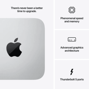 Mac Studio (2025): Apple M4 Max chip with 14‑core CPU, 32‑core GPU, 36GB RAM, 512GB SSD - Silver.(MU963) - Image 3